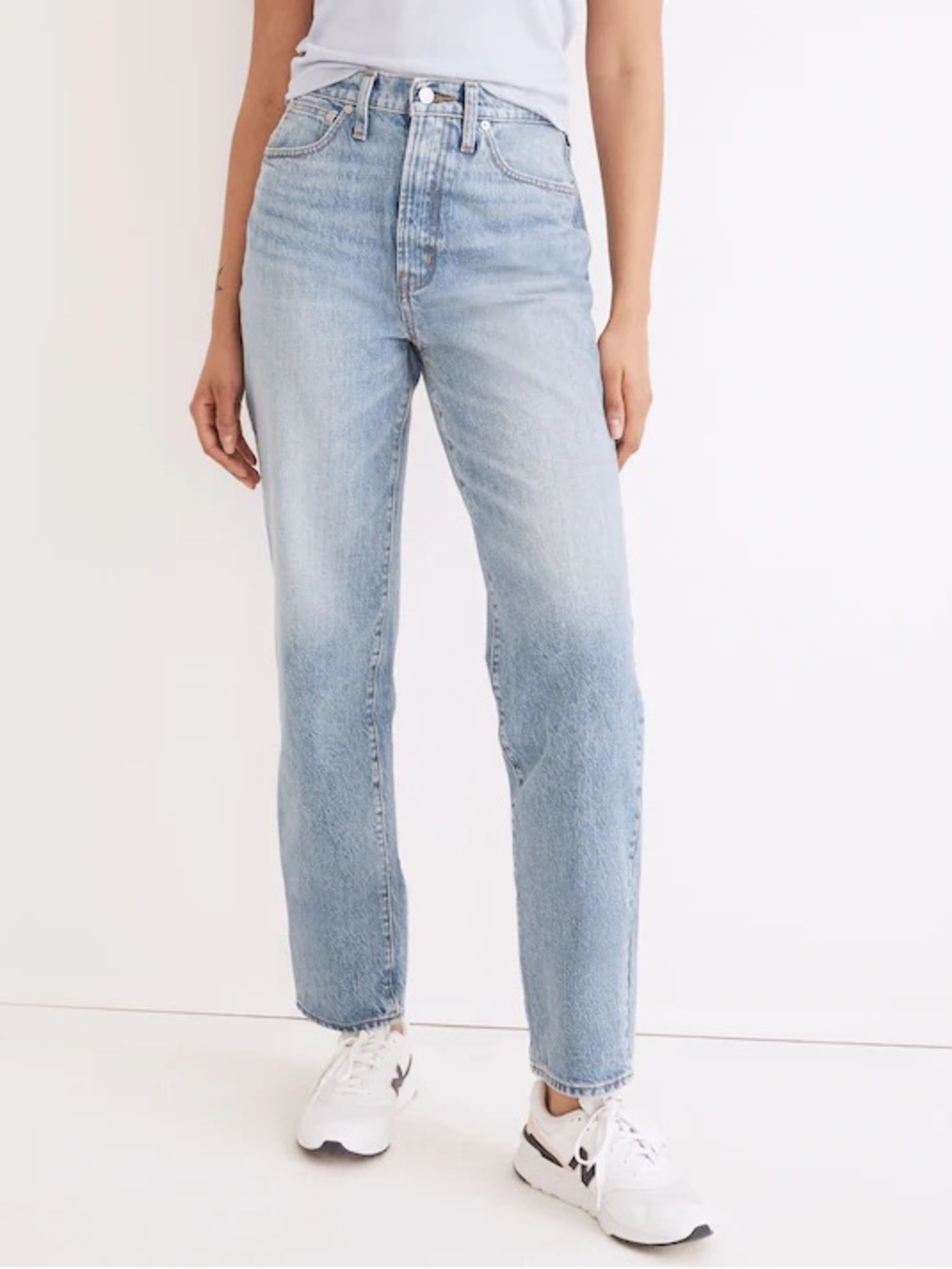 Madewell The Perfect Vintage Straight Jean in Seyland Wash Sz 29